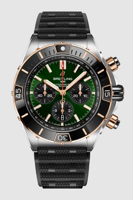 Review Breitling Super Chronomat B01 44 Replica watch UB0136251L1S1 - Click Image to Close